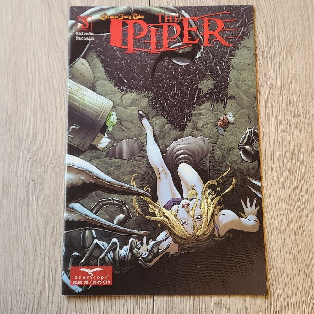 5/$20 Grimm Fairy Tales The Piper Comic Book #3